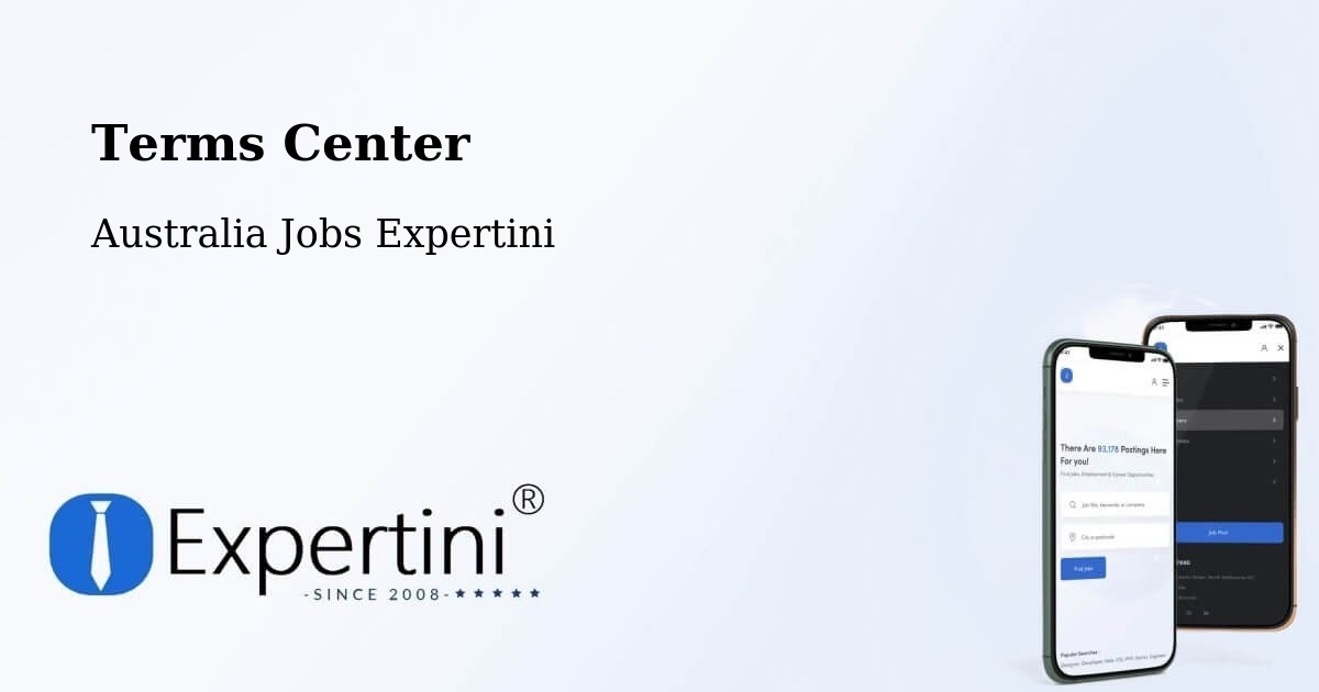 Terms of Service – Banyo - Australia Jobs Expertini